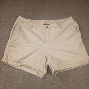 Lane Bryant Women's Beige Beach Shorts‎ Size 18